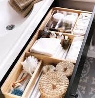 Organisation salle de bain