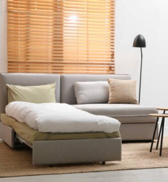 canapé convertible confortable