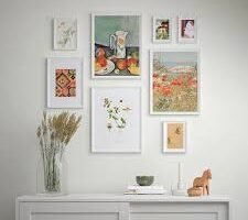 mur de cadres
