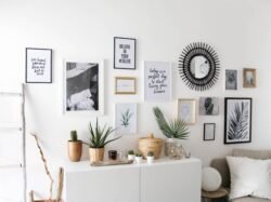 décoration murale sans percer